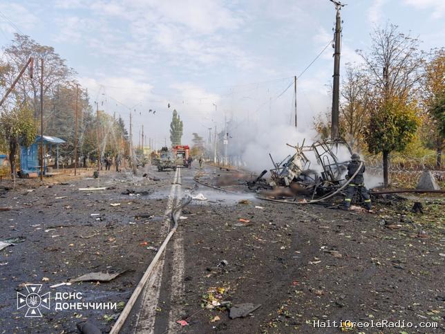À Kramatorsk, une frappe russe contre des bus de passagers fait au moins 33 morts