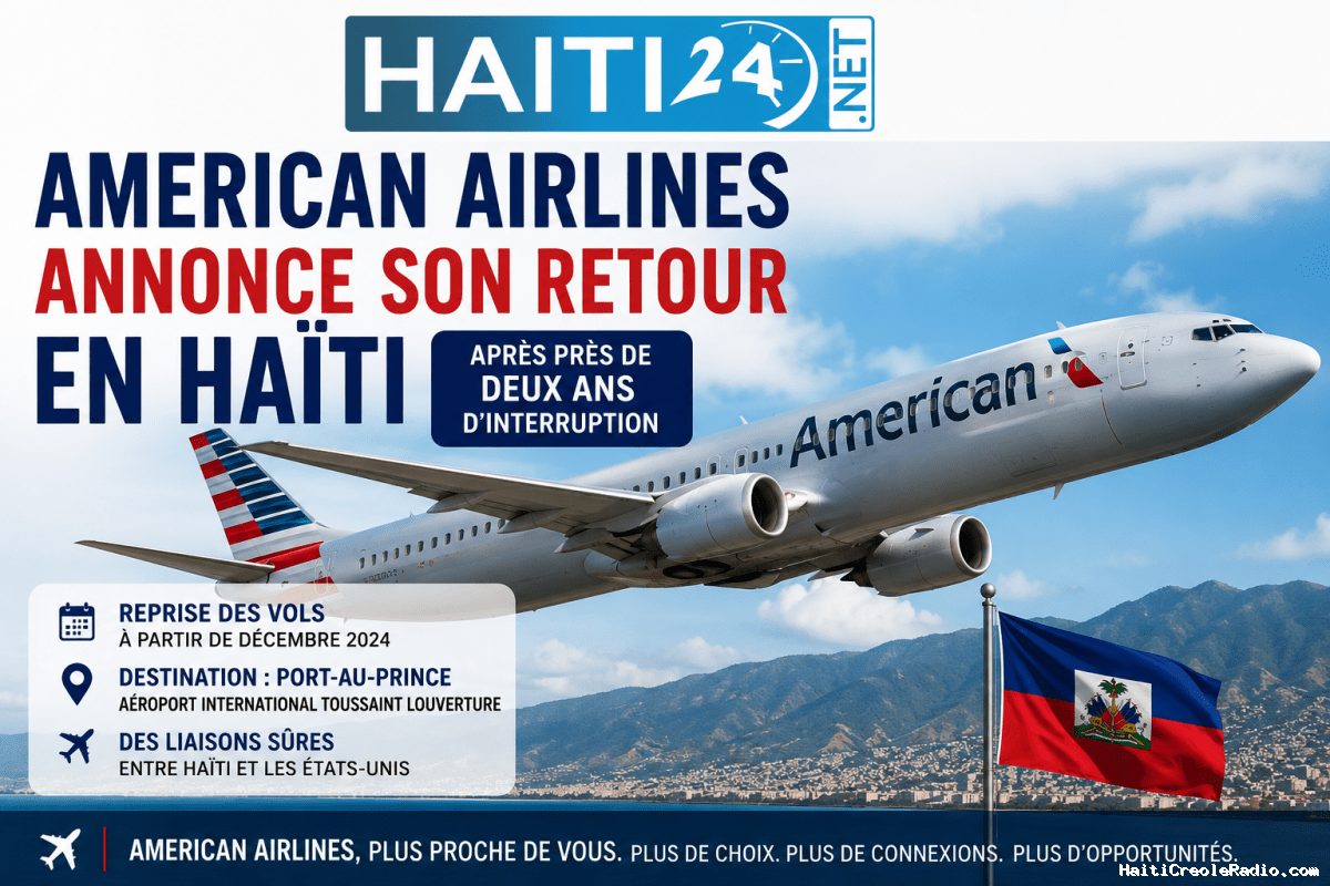 American Airlines annonce son retour en Haïti après près de deux ans d’interruption0