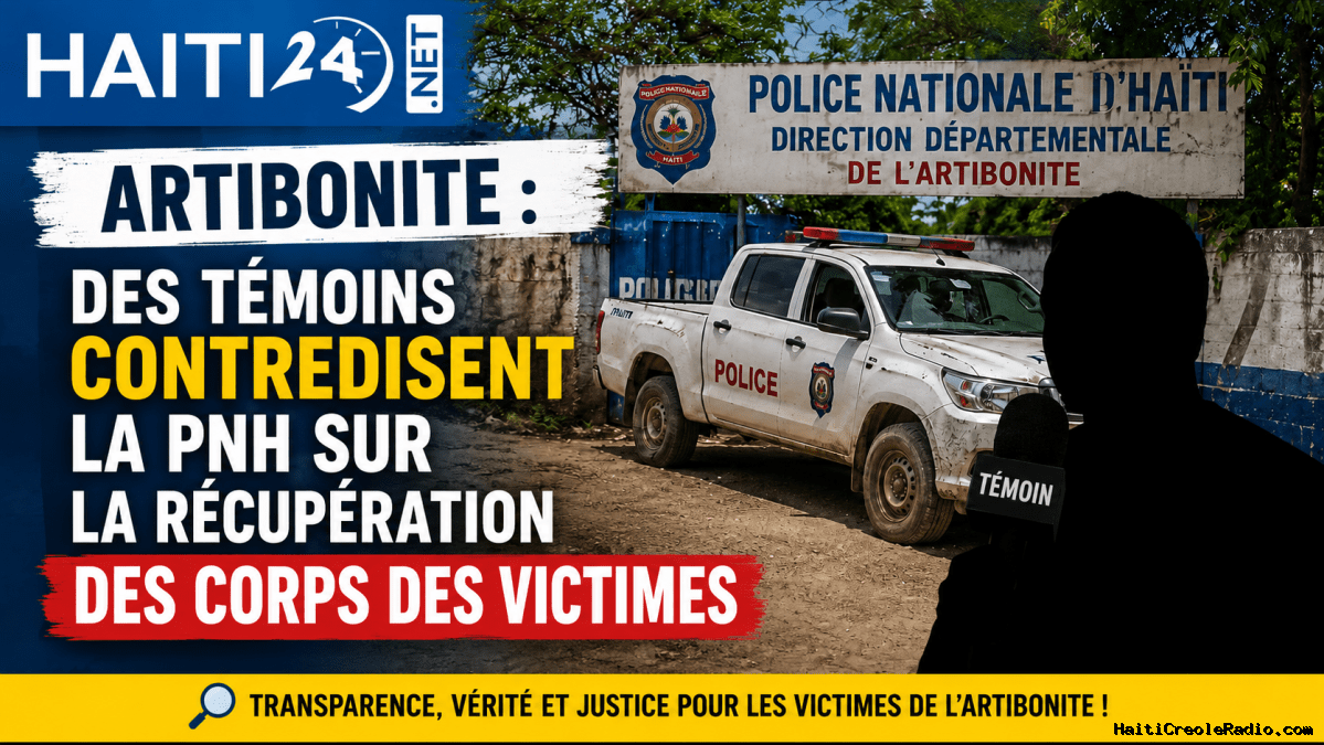 Artibonite : des témoins contredisent la PNH sur la récupération des corps des victimes