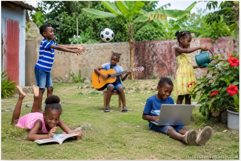 CHAIFEJ raple nou « tout timoun se timoun » (CHAIFEJ nous rappelle que « tous les enfants sont des enfants ».)