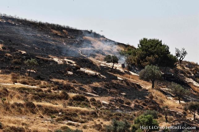 Cisjordanie : des colons israéliens incendient les champs d’un village chrétien