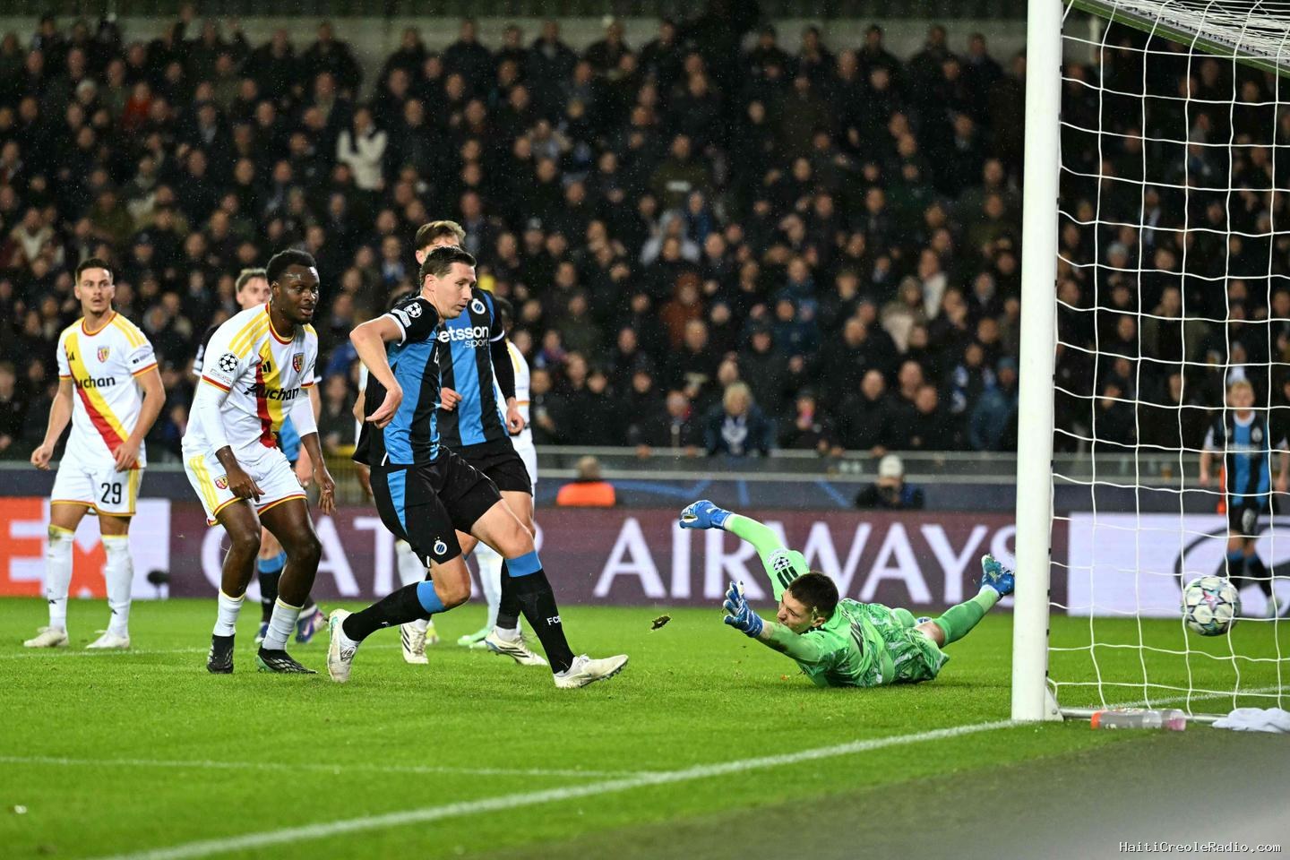 Club Bruges-Lens : le résumé de la sévère défaite des Sang et Or en Ligue des champions