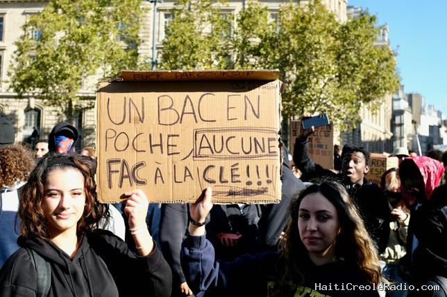 Colère des lycéens français : pourquoi la suppression de Parcoursup ne règle rien