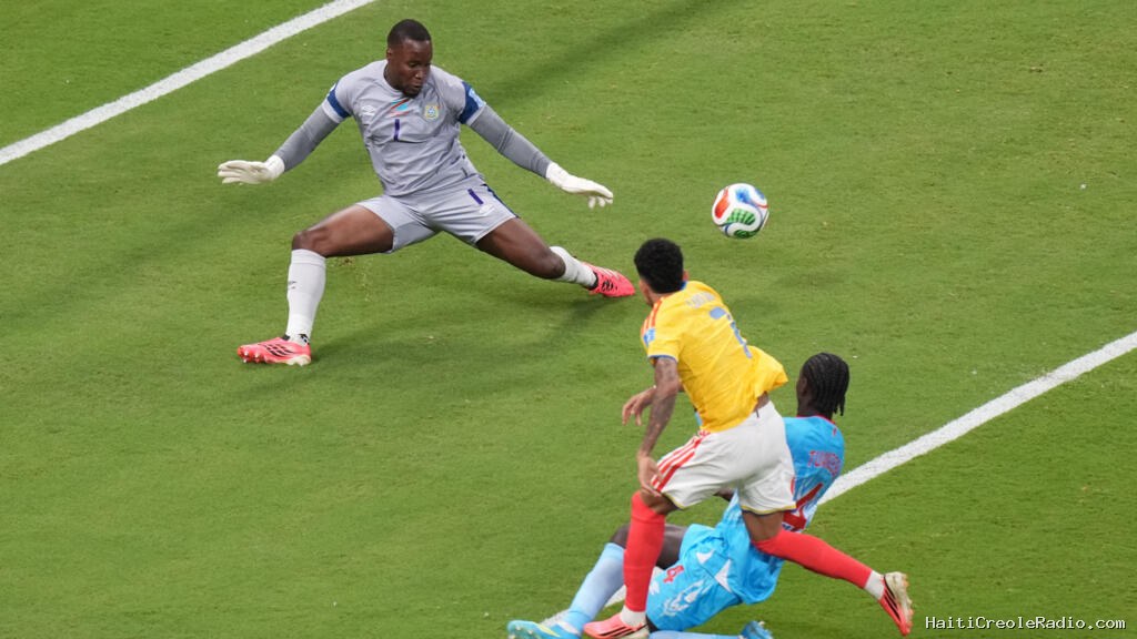 Coupe du monde 2026: la RDC a fini par craquer contre la Colombie malgré un Lionel Mpasi héroïque