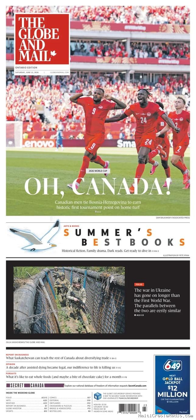 Coupe du monde 2026 : le Canada célèbre “le meilleur match nul de son histoire”