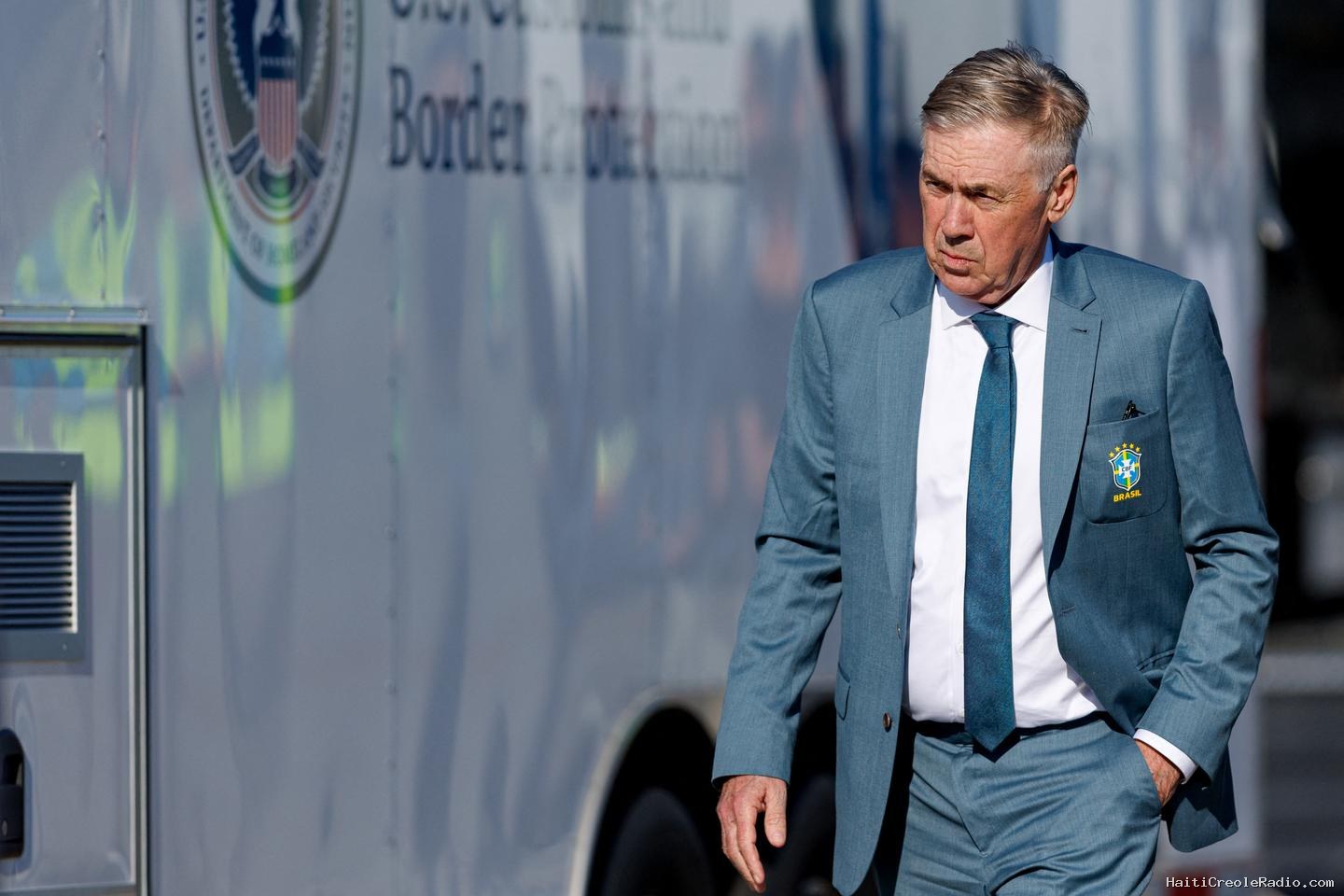 Coupe du monde 2026 : le sélectionneur Carlo Ancelotti passe son premier « vrai test » à la tête de l’équipe du Brésil de football