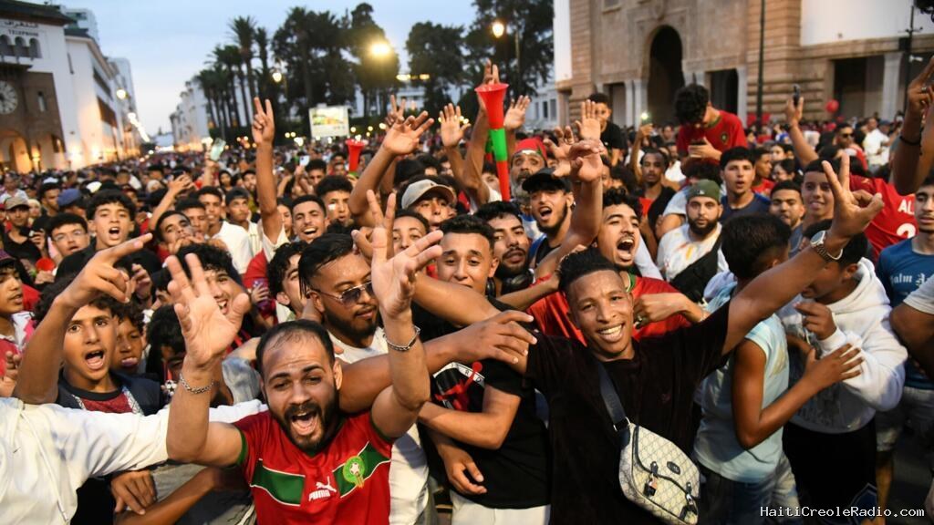 Coupe du monde 2026: l'explosion de joie à Casablanca après la victoire du Maroc face au Canada