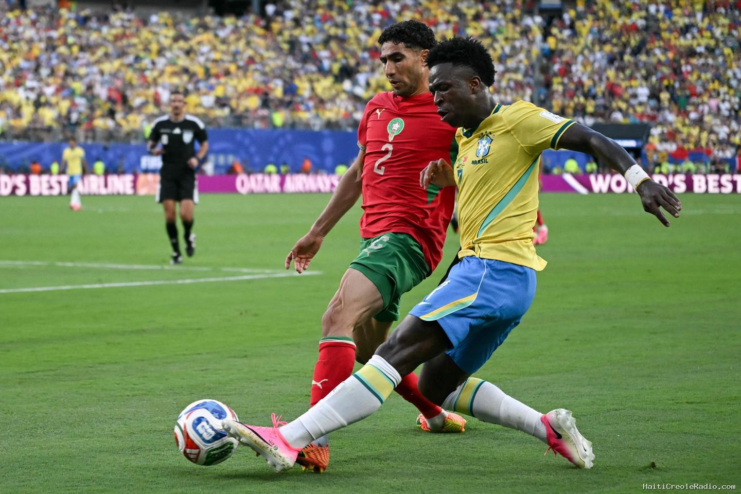Coupe du monde 2026 : pour leurs débuts dans la compétition, le Brésil et le Maroc se neutralisent au terme d’un duel animé