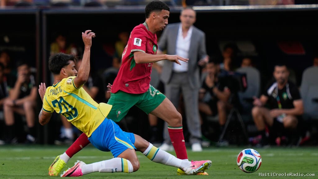 Coupe du Monde 2026: séduisant, le Maroc fait vaciller le Brésil