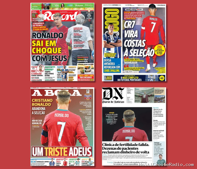 Cristiano Ronaldo claque la porte de la sélection : “un triste adieu” qui secoue le Portugal