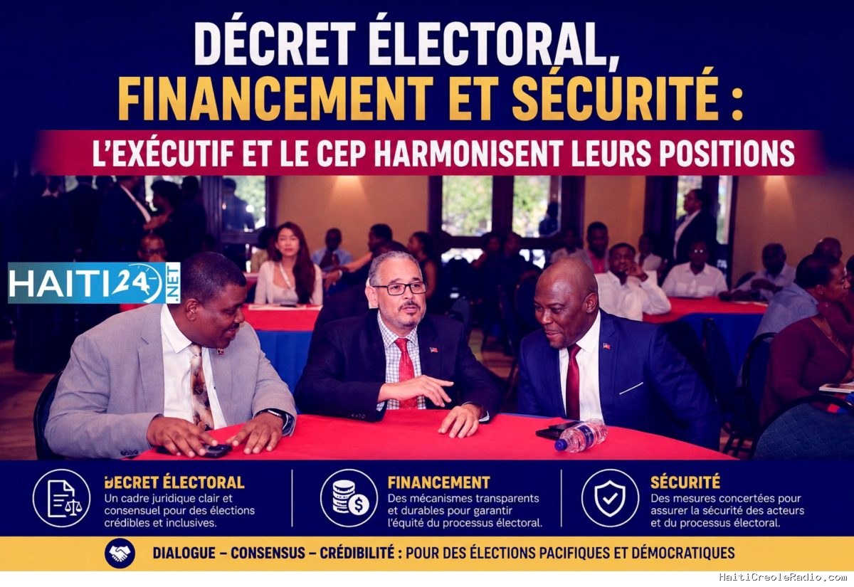 Décret électoral, financement et sécurité : l’Exécutif et le CEP harmonisent leurs positions