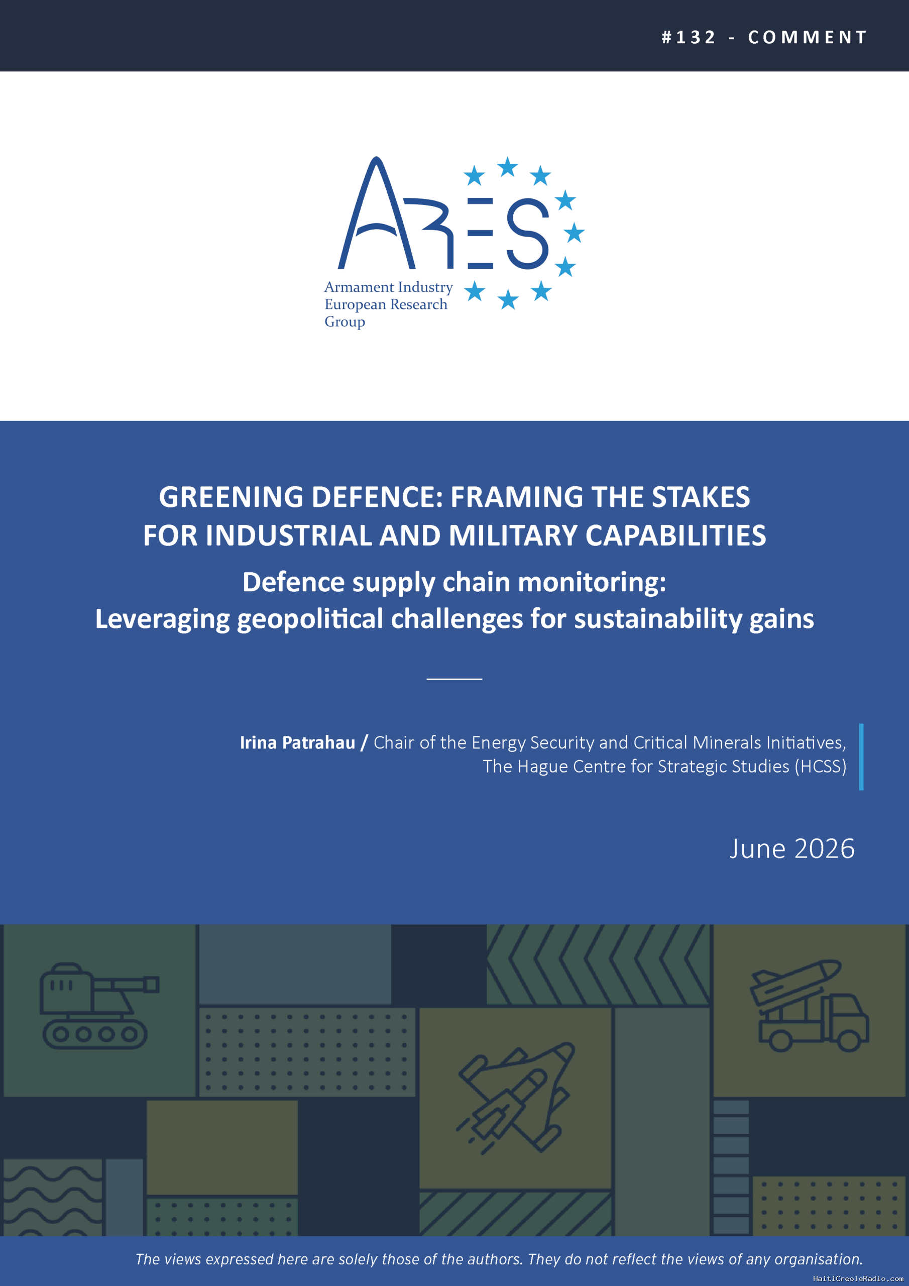 Defence supply chain monitoring: Leveraging geopolitical challenges for sustainability gains