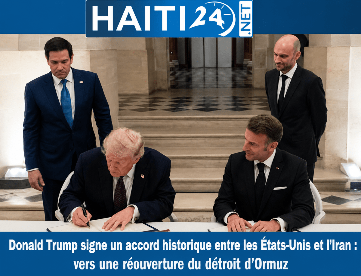 Donald Trump signe un accord historique entre les États-Unis et l’Iran : vers une réouverture du détroit d’Ormuz
