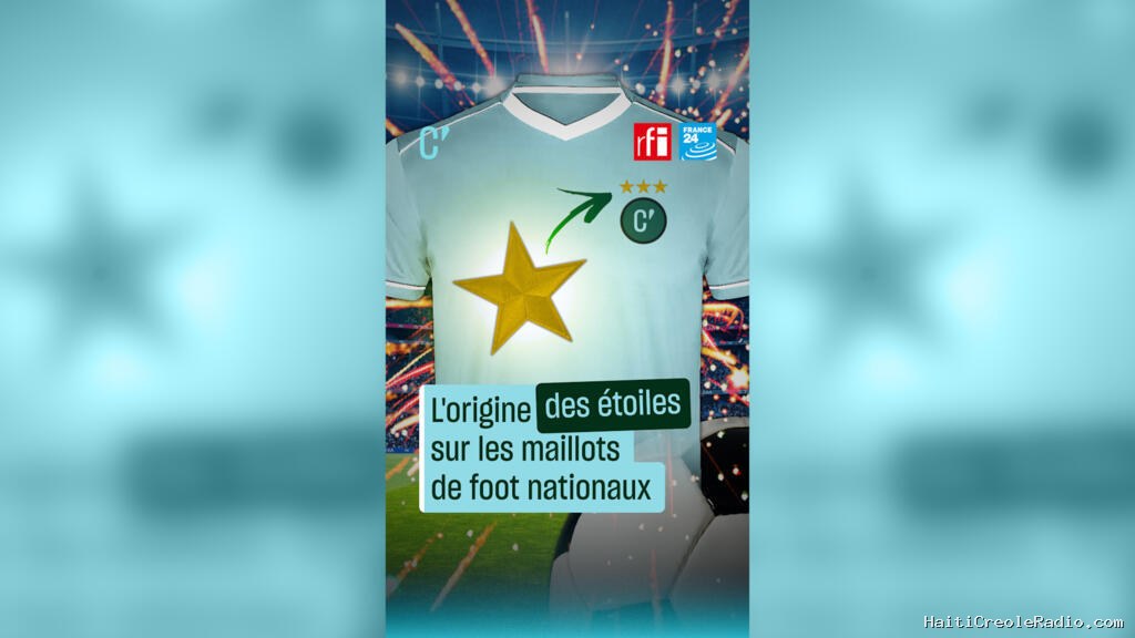 D'où viennent les étoiles sur les maillots de football nationaux ?