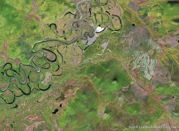 Earth from Space: Batagaika Crater