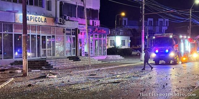 En Roumanie, un immeuble résidentiel touché par un drone russe, deux blessés légers