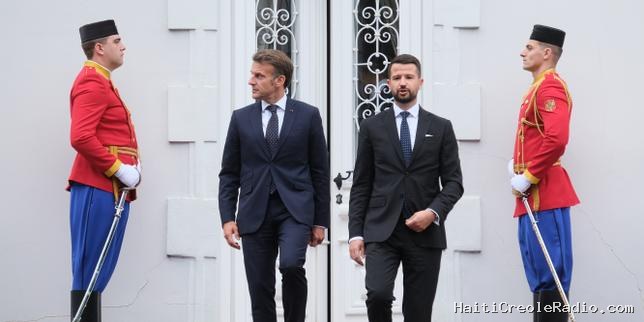 En visite au Monténégro, Emmanuel Macron pousse le pays des Balkans vers une adhésion à l’UE