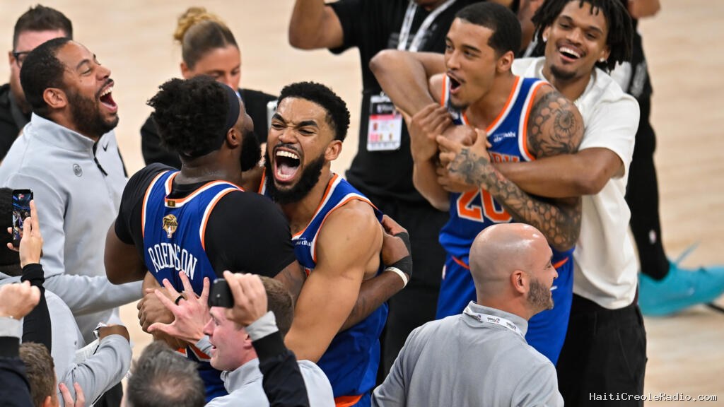 Finale NBA: les New York Knicks sacrés face aux San Antonio Spurs de Victor Wembanyama