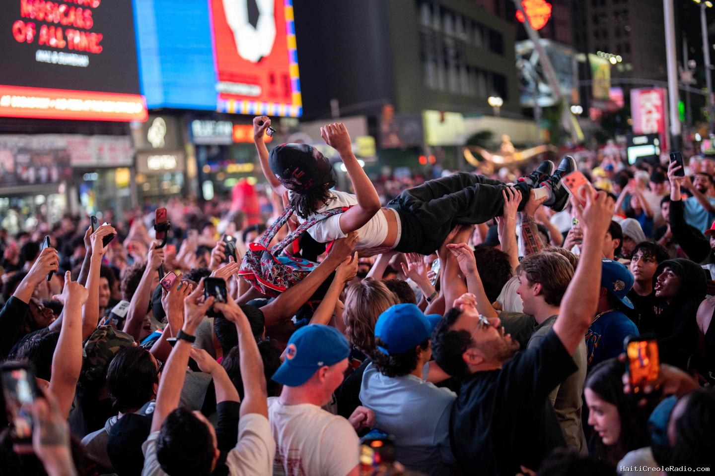 Finales NBA : après des années de disette, New York vibre de nouveau pour le basket-ball et son équipe des Knicks