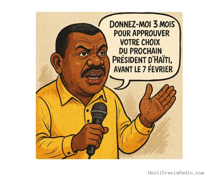Flashback, 12 octobre 2025 – Haïti – CEP : Desrosiers intronisé lundi, en présence du BINUH, promet des élections sans referendum avant le 7 février 2026