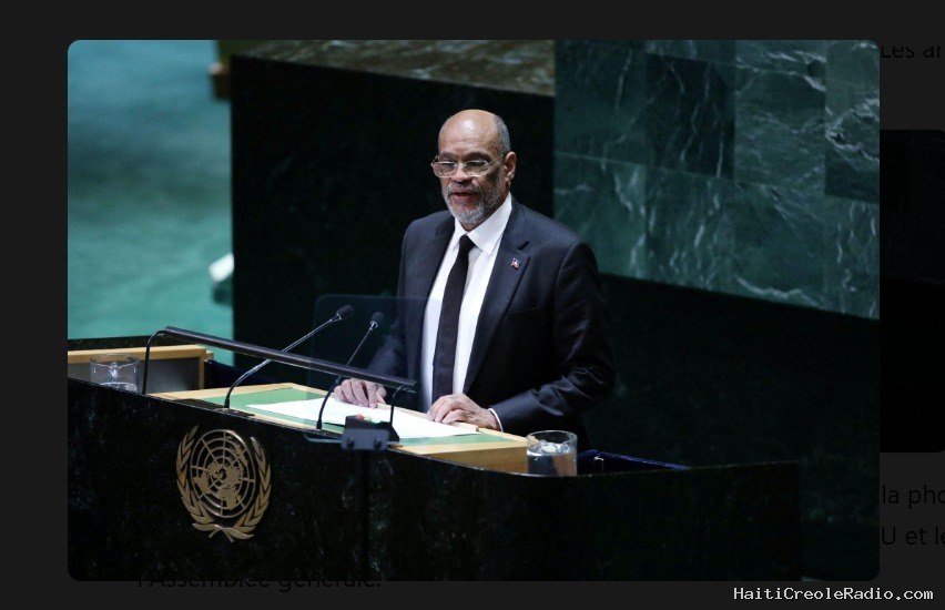 FLASHBACK — « Par les urnes » : trois ans avant Fils-Aimé, Ariel Henry faisait déjà la même promesse à l’ONU, le 22 septembre 2023