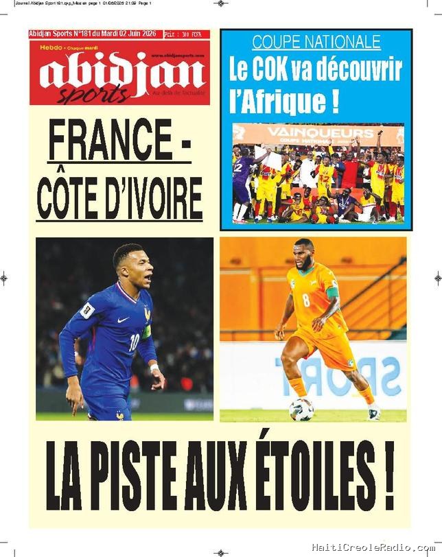 Football : face à la France, la Côte d’Ivoire sur “la piste aux étoiles”