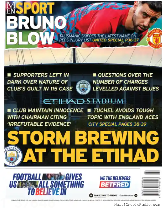 Football : “une tempête se prépare” pour Manchester City, sera-t-elle apocalyptique ?