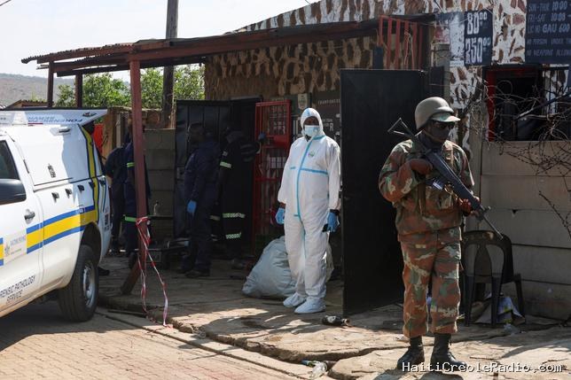 Fusillades en Afrique du Sud : “l’un des week-ends les plus sanglants” de l’histoire récente