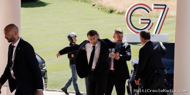 G7 à Evian : l’activisme diplomatique d’Emmanuel Macron à l’épreuve des fragilités sur le plan national