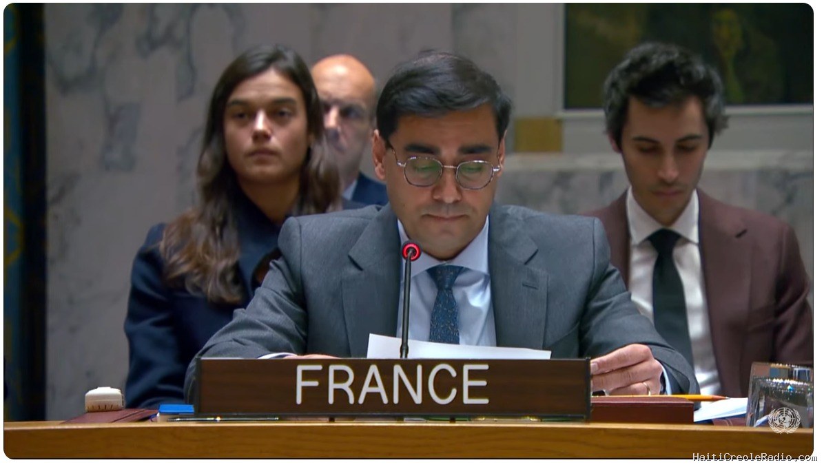 Haïti — Déclaration de la France au Conseil de Sécurité : Paris reconnaît le risque d’un report des élections et appelle les autorités haïtiennes à assumer leurs responsabilités