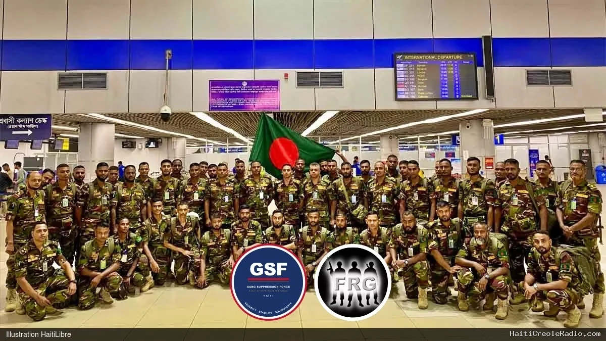 Haïti - FLASH : L’avant-garde de l’armée du Bangladesh en route pour Haïti