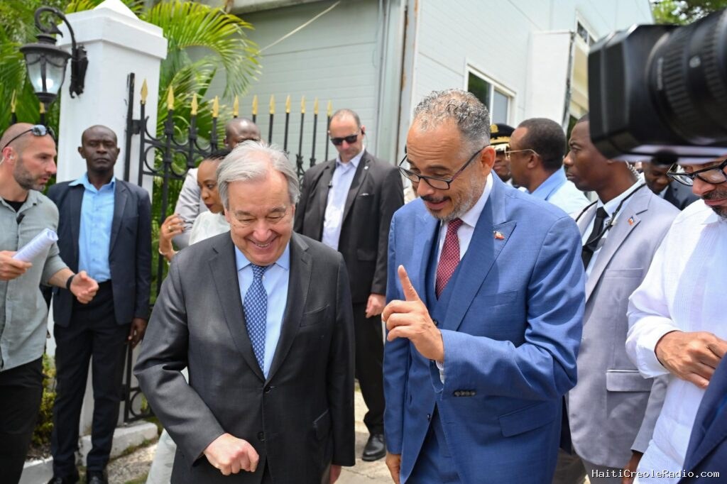 Haïti — Guterres appelle à une mobilisation internationale, mais laisse entière la question des élections à la Fils-Aimé