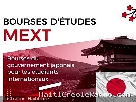 Haïti - Japon : Appel à candidatures, Programme de bourses d’études MEXT
