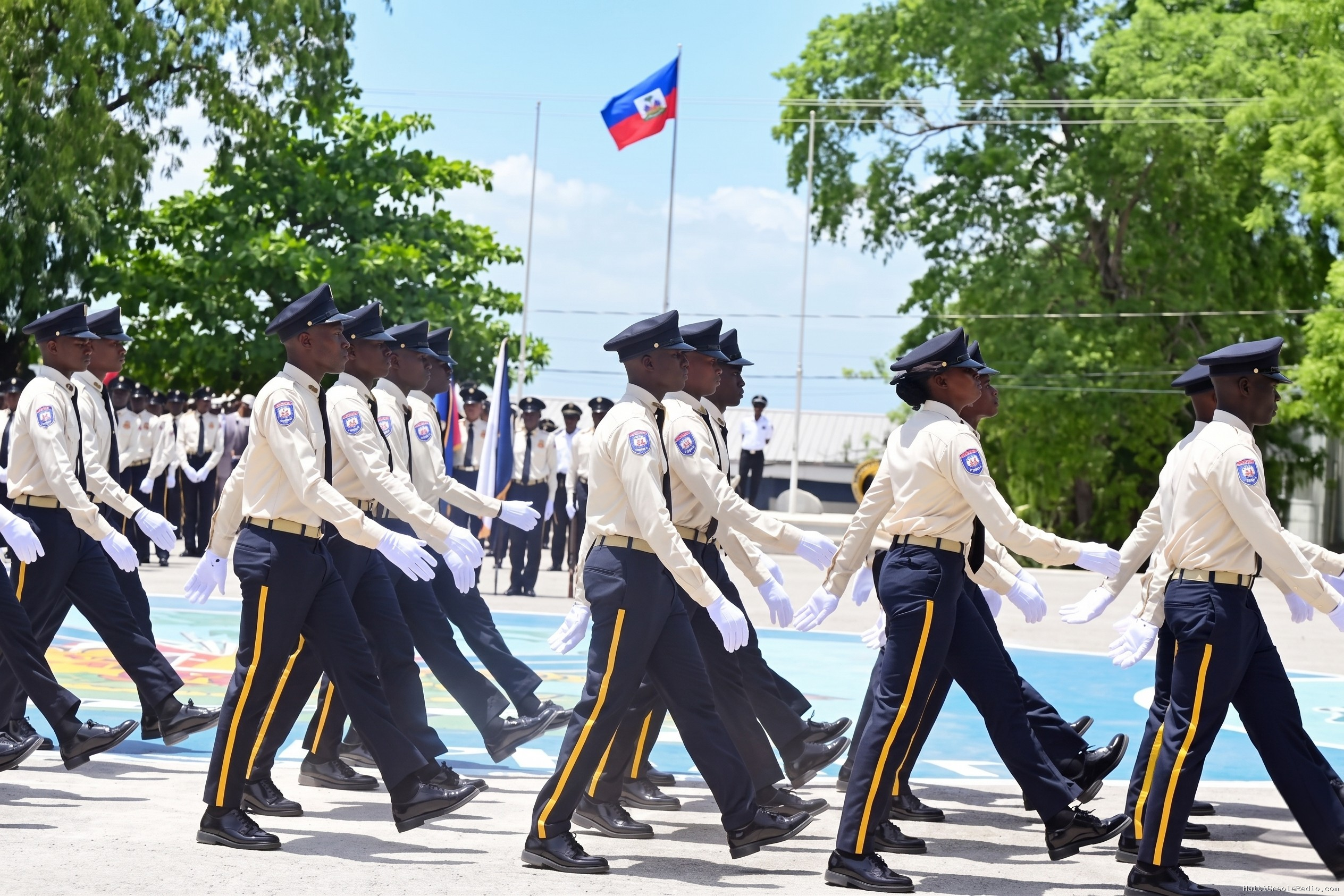 Haiti police graduate 1200 recruits, hours before 3 officers slain
