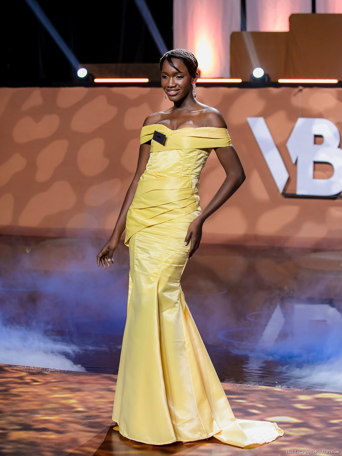 Haiti’s Marie Kemlyne Félix competes in Miss World 2026
