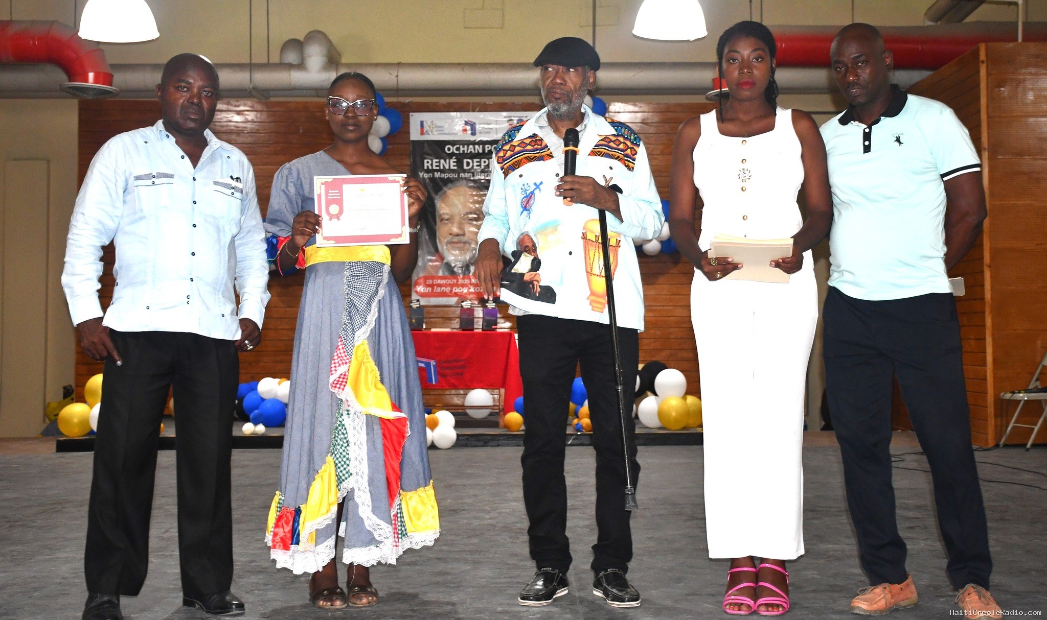 Jacmel célèbre le centenaire de l’écrivain René Depestre