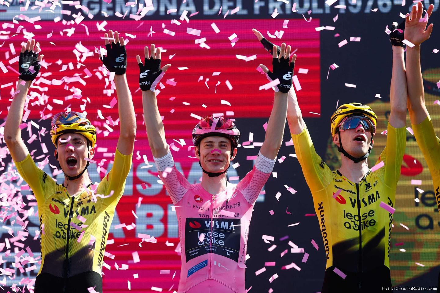 Jonas Vingegaard domine le Giro, les yeux déjà rivés sur son duel avec Tadej Pogacar sur le Tour de France