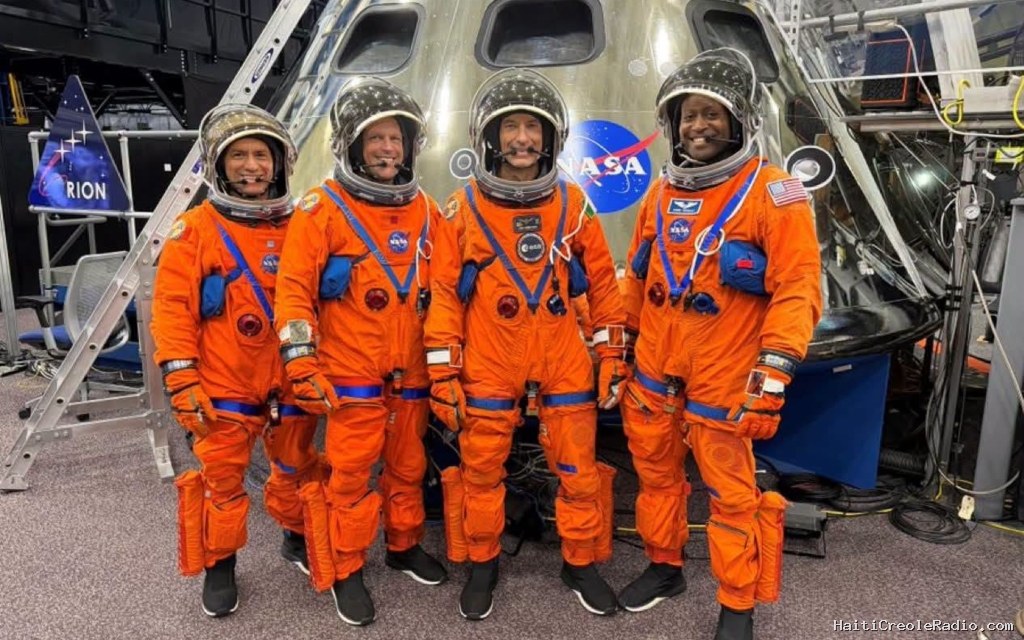 L’équipage d’Artemis 3 habillé pour l’été