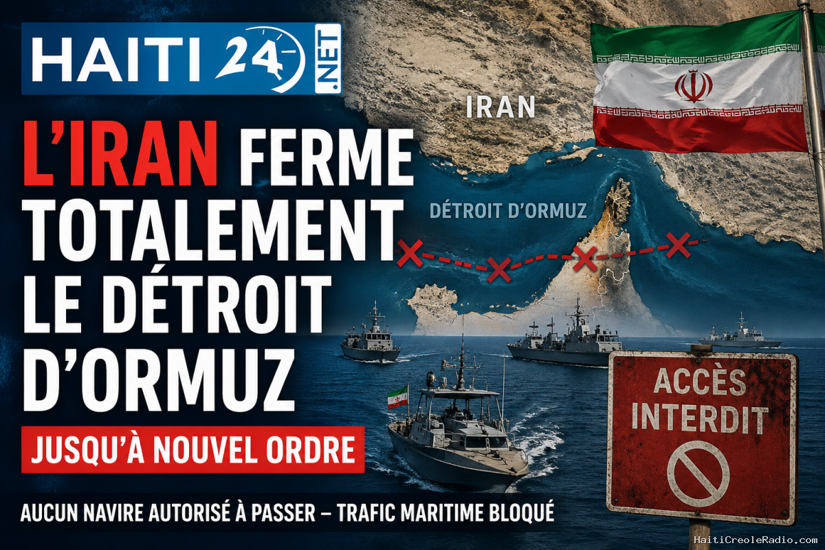 L’Iran ferme totalement le détroit d’Ormuz jusqu’à nouvel ordre