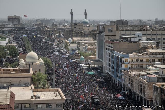L’ultime hommage à Ali Khamenei en Irak, un “cri de ralliement transnational”
