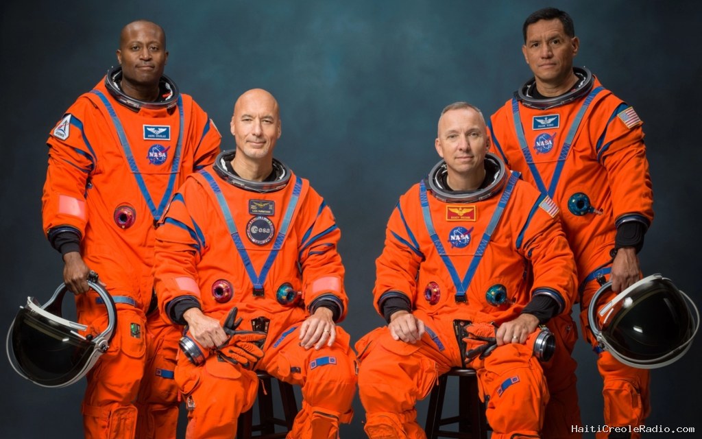 La Nasa dévoile les astronautes d’Artemis 3