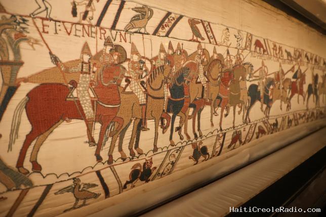 La tapisserie de Bayeux, objet de “pure propagande” utilisé par Napoléon et adoré par Himmler