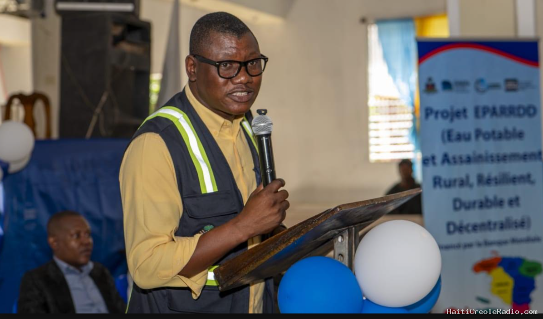 Lancement des travaux de construction du SAEP de Décovil, à Lascahobas, au bénéfice de plus de 1 500 familles