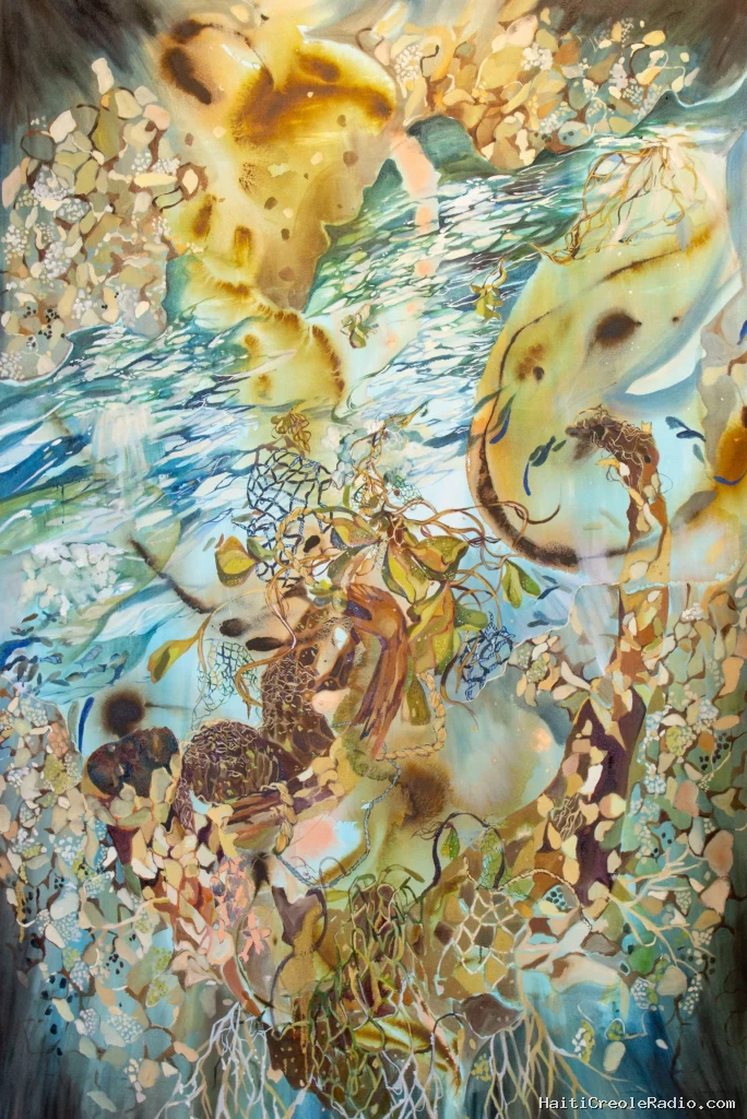 Laurena Finéus’ “Cautionary Tales” turns landscape into a metaphor for freedom