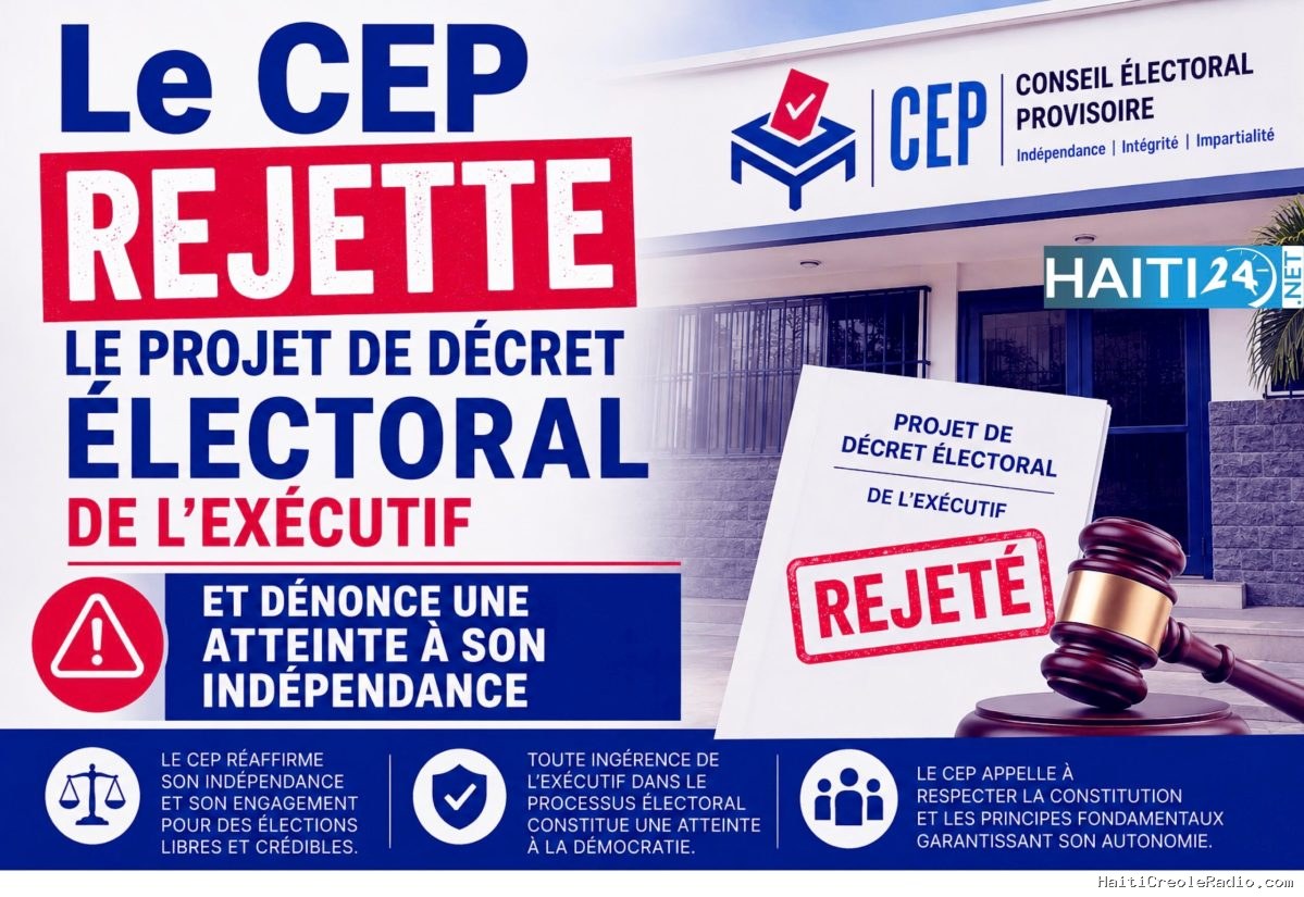 Le CEP rejette le projet de décret électoral de l’Exécutif et dénonce une atteinte à son indépendance