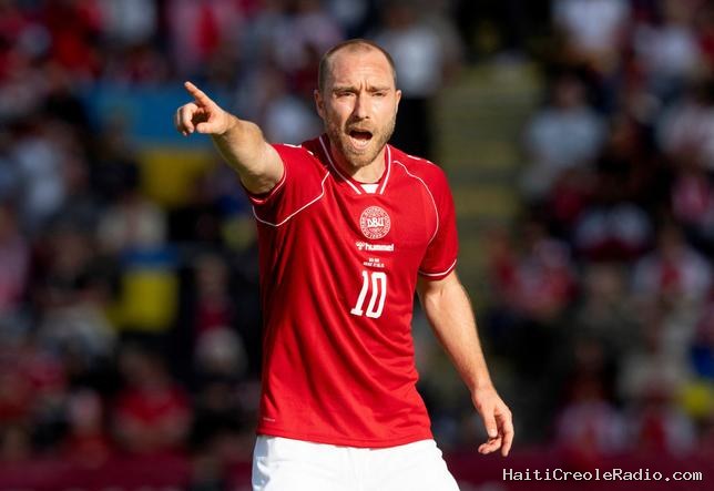 Le football danois “sous le choc” après un nouveau malaise de Christian Eriksen sur le terrain