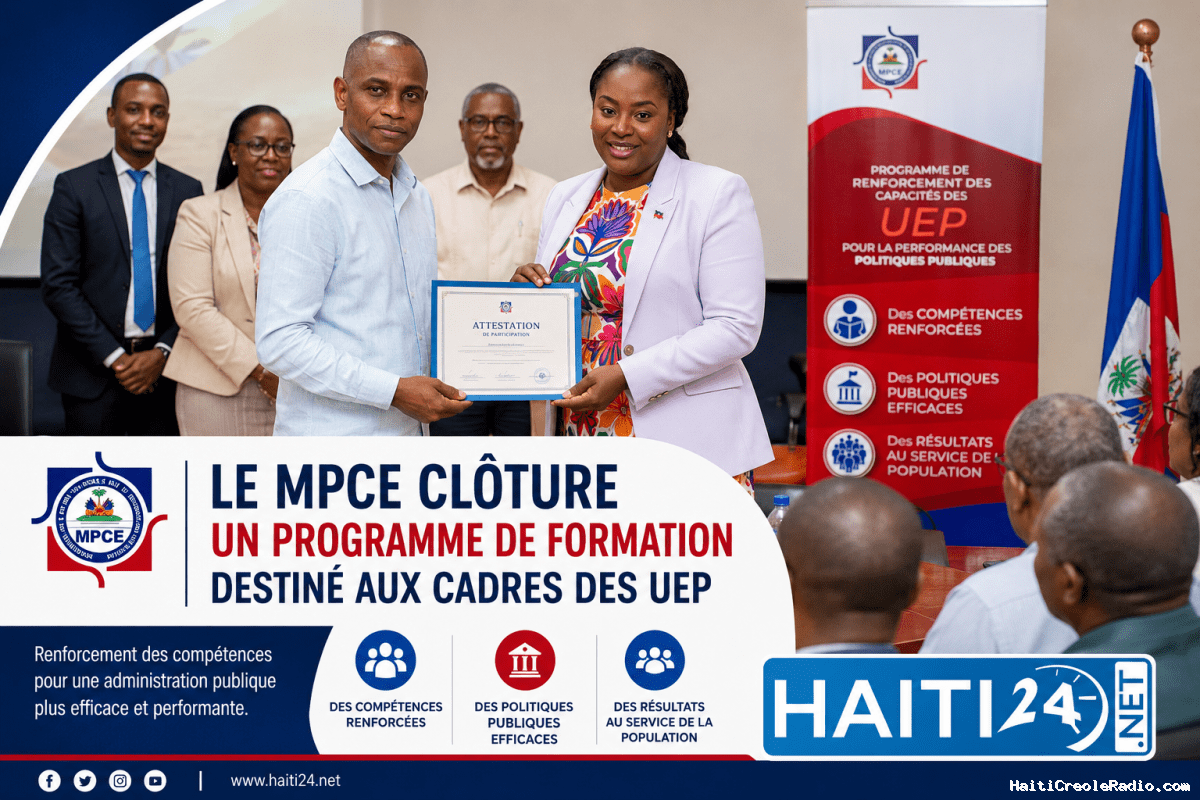 Le MPCE clôture un programme de formation destiné aux cadres des UEP