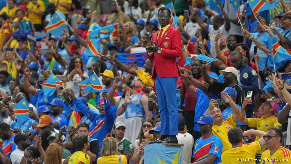 Mondial 2026: «Lumumba Vea» a finalement pu soutenir la RDC depuis les tribunes