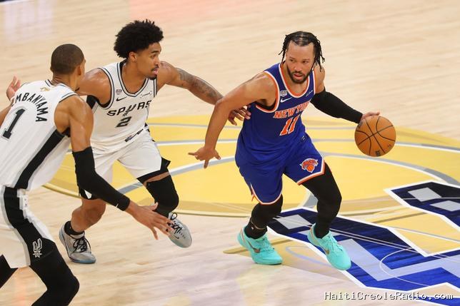 NBA : les New York Knicks remportent leur premier titre de champion depuis 1973 face aux Spurs de Victor Wembanyama