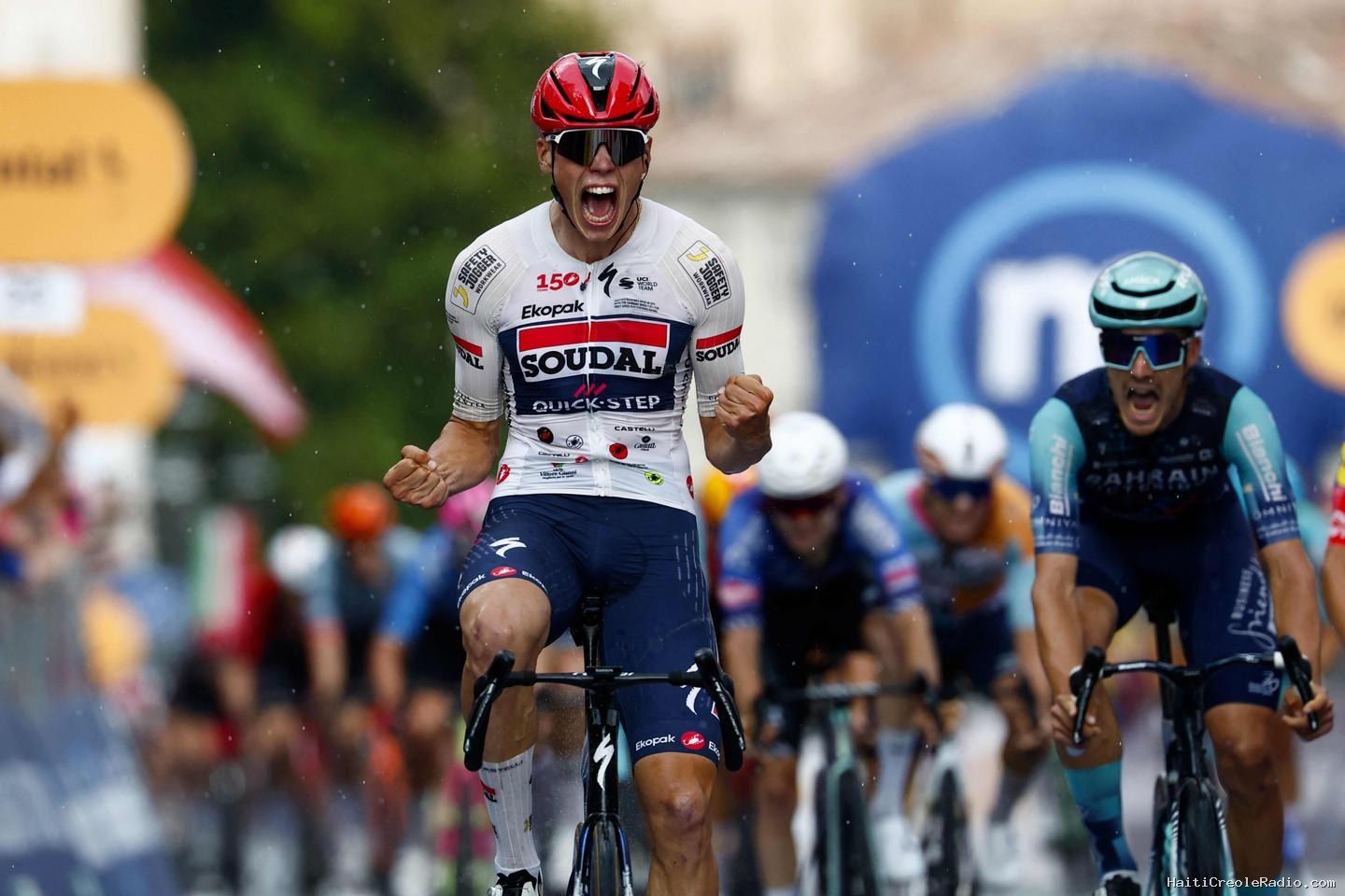 Paul Magnier, vainqueur de sa troisième étape sur le Tour d’Italie, un prodige de plus pour la génération « décomplexée » du cyclisme français